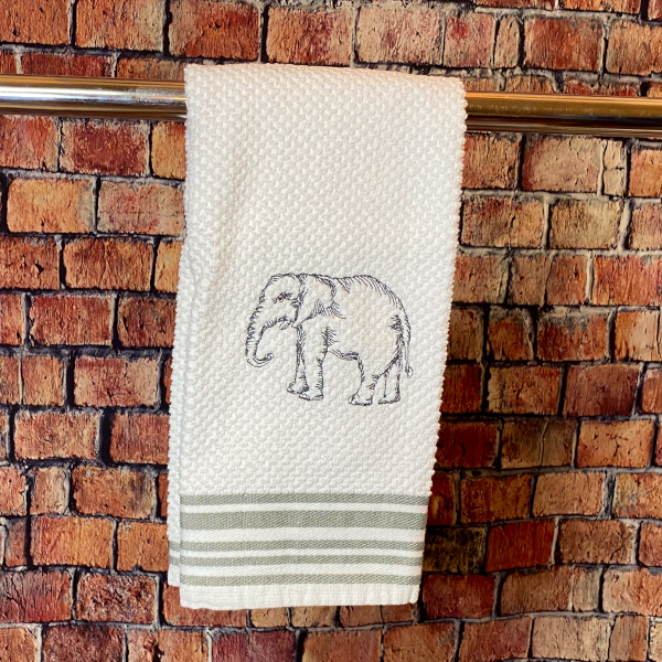 Elephant – White-Gray