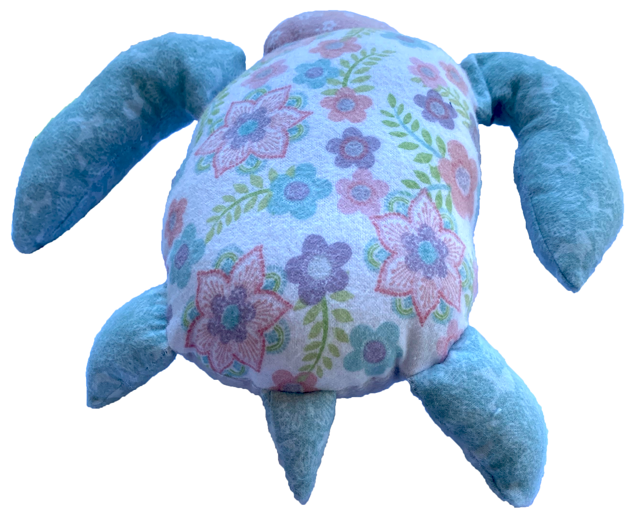 Blue-Pink Flowery Turtle 01d
