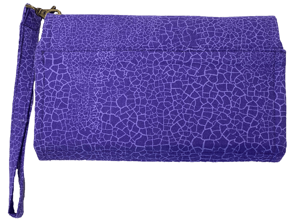 Purple Trifold Back